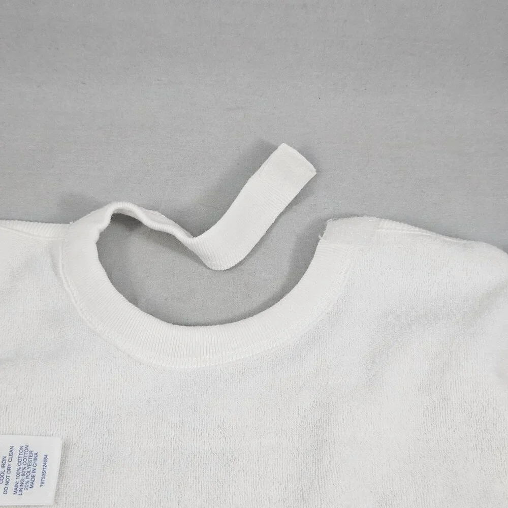 Set of 2 Cath Kids London Baby Bibs White British Royal Guard Terry Back